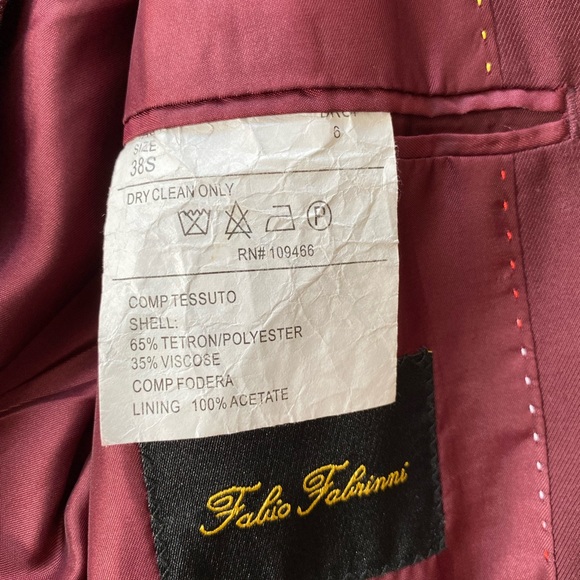 Maroon Suit - Picture 4 of 8